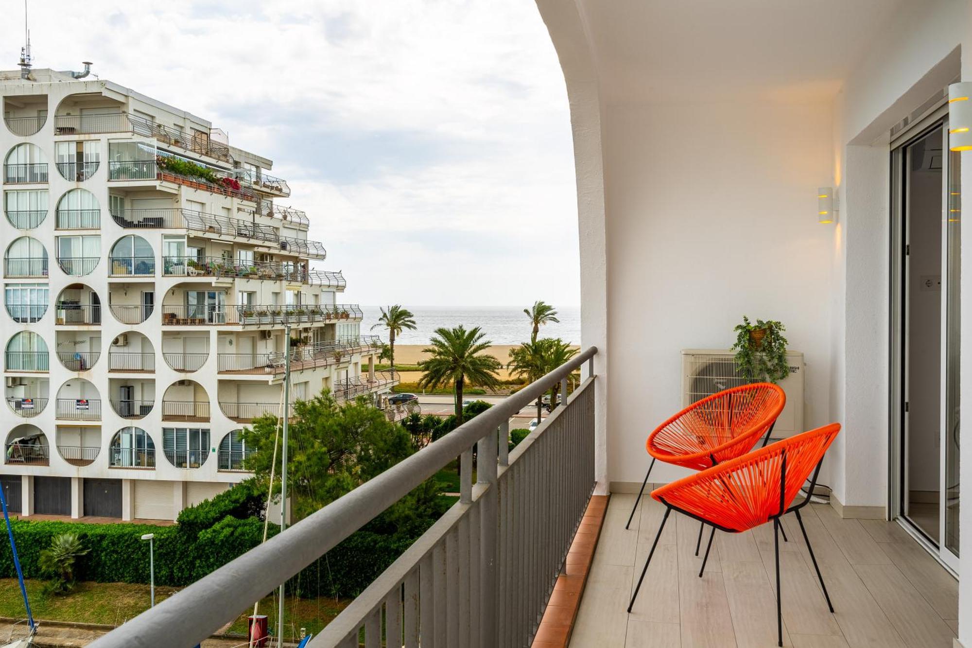 Apartamento Frente Al Canal Con Terraza Empuriabrava Exterior foto