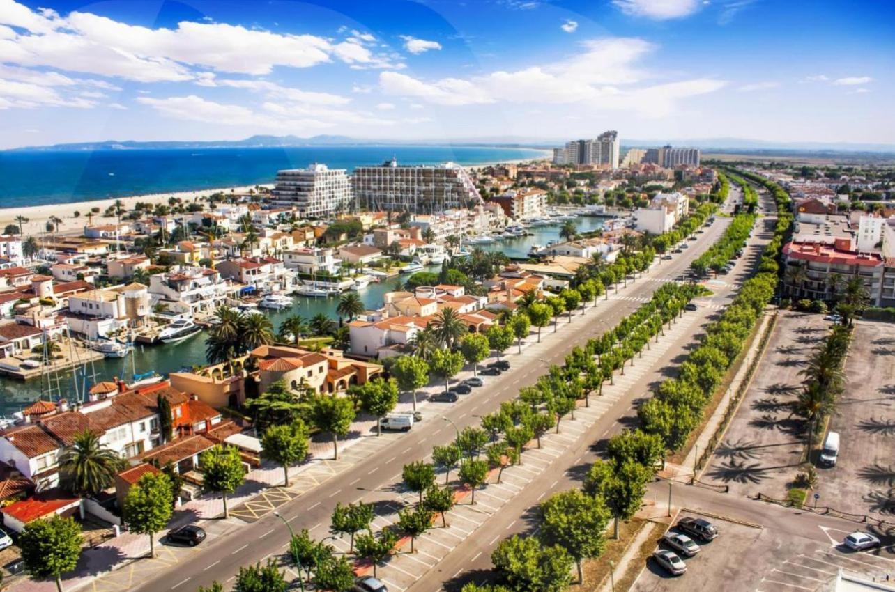 Apartamento Frente Al Canal Con Terraza Empuriabrava Exterior foto